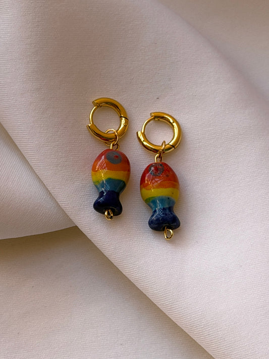 Rainbow Fin Hoops